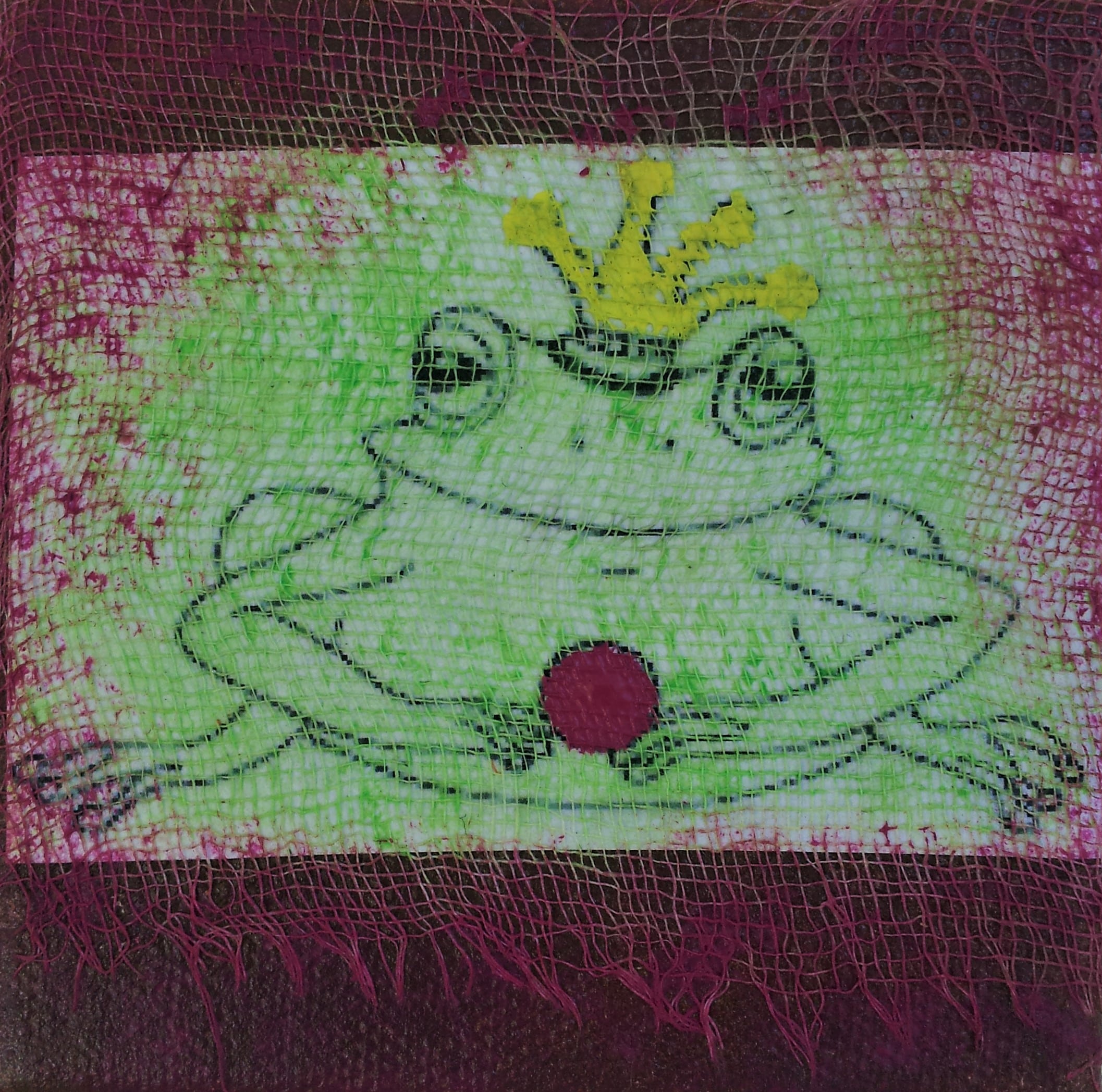 Froschkönig - 10x10cm